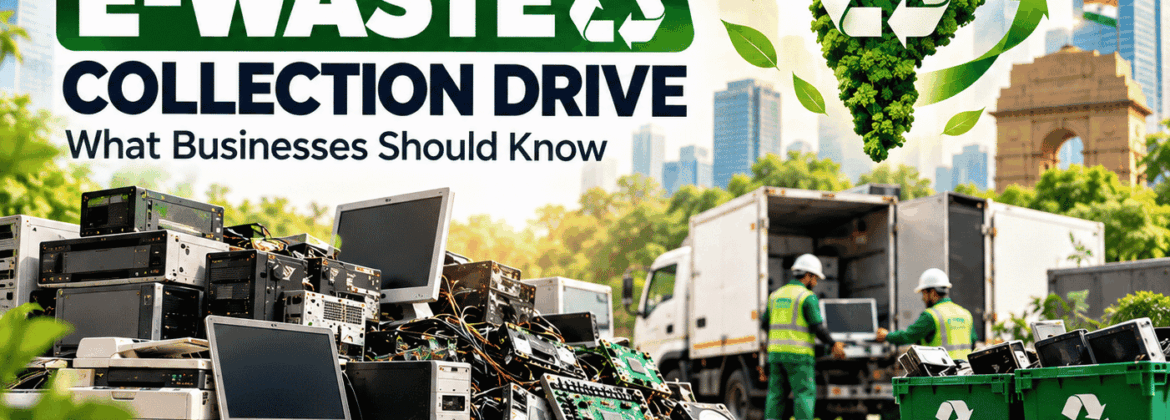 E-waste collection drive in India 2026 for responsible business recycling